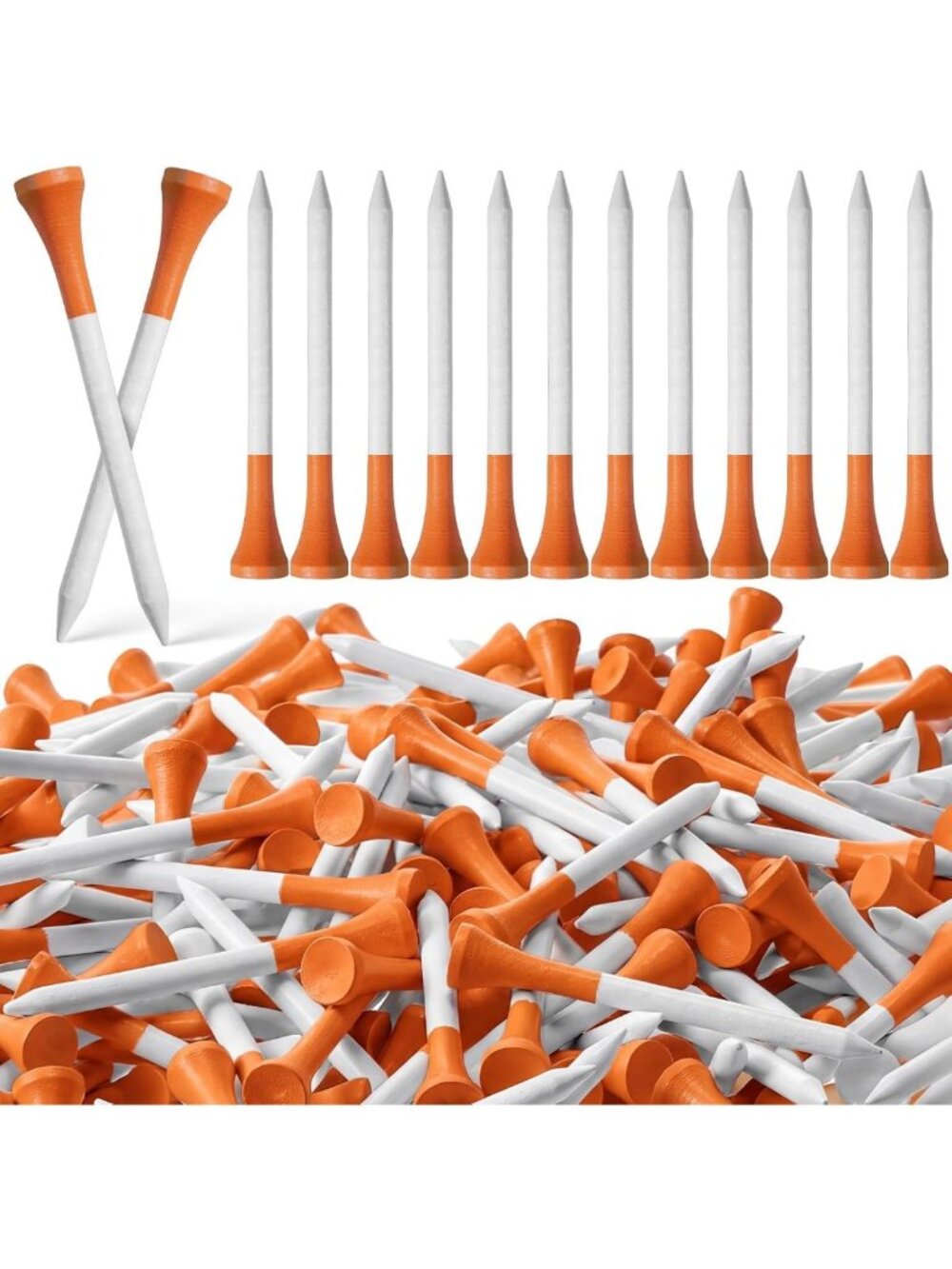 Bulk Wooden Golf Tees | Eco-Friendly Bamboo, Perfect for Men’s Accessories